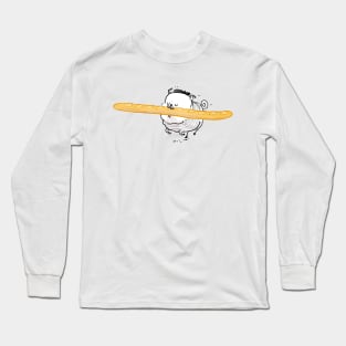 le petit parisien pug Long Sleeve T-Shirt